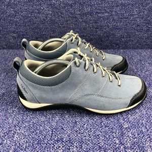 LL Bean Beansport Suede Sneaker Blue Women 6.5